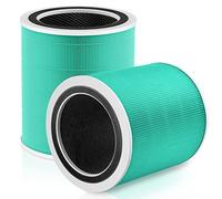 Core 400S Filtro di ricambio per purificatore d'aria LEVOIT Core 400S Smart WiFi, filtro a carbone attivo HEPA 3 in 1, Core400S-RF-TX (LRF-C401-GUS), verde, confezione da 2