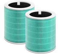 Core 600S Filtro di ricambio compatibile con Levoit, HEPA 3 in 1 ad alta efficienza e carbone attivo, parte # Core 600S-Rf, confezione da 2, verde