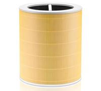 Core 600S Pet Care Filtro di ricambio per purificatore d'aria LEVOIT Core 600S, 3 in 1 H13 True HEPA, carbone attivo ad alta efficienza, Core 600S-RF-PA, confezione da 1, giallo