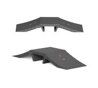 Core Funbox Connettore - Ponte piatto per Mini Kicker Scooter Rampa Skateboard BMX RC auto, pieghevole lancio bici, rampa di lancio della bici aggiuntiva, leggera e portatile, con facile connessione