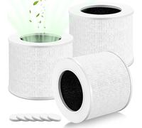 Core Mini filtro di ricambio compatibile con LEVOIT Core Mini-RF, 3 in 1 True H13 HEPA con prefiltro e filtro a carbone attivo, confezione da 3