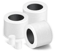 Core Mini filtro di ricambio per modelli LEVOIT Air Core mini rf, 3 in 1 Pre, H13 True HEPA, sistema di filtrazione a carbone attivo, confezione da 3