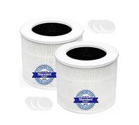 Core Mini-RF H13 True HEPA Replacement Filter Compatible with LEVOIT Core Mini Air Purifier,3-in-1 High Efficiency HEPA Filter, Mini-RF Filter with Activated Carbon,Replace Part #Core Mini-RF,2Pack
