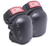 Core Protezioni Street Ginocchio Pads Scooter Stunt Pattini Nero TAGLIA S