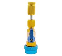 Core Removal Tool, Gas Equipment, 4.49x1.26 Inches Multifunctional Valve Core, Remover Replacement Accessory for Vehicle Air Conditioning Maintenance, Auto System Installation, and Hvac Service Use
