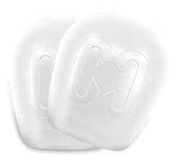 CORE Ricambio Pro Park Caps (2 Pz.) Scooter Ginocchiere Kappen Bianche