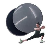 Core Sliders - 2 tamponi a disco antiscivolo bilaterali, cuscino da yoga antistatico, strumenti per esercizi a casa per allenamenti addominali e principali