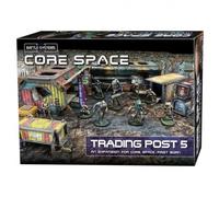 Battle Systems Core Space First Born - Gioco da tavolo in miniatura di fantascienza - Cyberpunk 28mm Figure di fantascienza per Wargame 40K - Terreno di gioco 3D modulare da tavolo - (Trading Post 5)