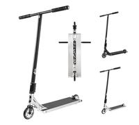 CORE ST3 Monopattino acrobatico completo, monopattino professionale per qualsiasi età - Pro Street Scooter per bambini e adulti - Ready to Ride Trick - Lucido