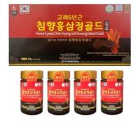 COREA 6 anni Chim Hyang estratto di ginseng rosso oro 240 g x 4EA saponina,...