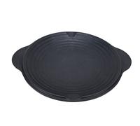 Corea BBQ Grill Grill Round Round Alluminio in lega di conduttività termica ad alta conducibilità non bastoncino BBQ Grill Piatto per barbecue per grigliare Ribelli