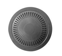 COREA BBQ Grill Grill Round Round Stovetop Borbecue Grill Plate Ironico FACILE da pulire Cooking da esterno per interni anti -bastoncini per incontri familiari a casa usa 30 cm di