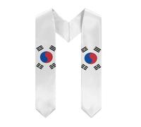 Corea del Sud Bandiera coreana Sciarpa per la laurea Sciarpa per il giorno della laurea