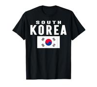 Corea del Sud Bandiera Cultura Coreana Grunge Estetica Urbana Maglietta
