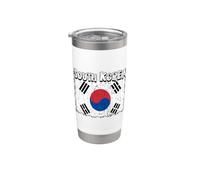 Corea del Sud Bandiera Della Corea del Sud Orgoglioso Core Bicchiere termico in acciaio inox doppia parete