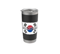 Corea del Sud Bandiera Della Corea del Sud Orgoglioso Corea Corea Bicchiere termico in acciaio inox doppia parete