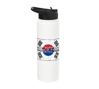 Corea del Sud Bandiera Della Corea del Sud Orgoglioso Corea Corea Stainless Steel Insulated Water Bottle