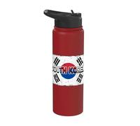 Corea del Sud Bandiera Della Corea del Sud Orgoglioso Corea Corea Stainless Steel Insulated Water Bottle
