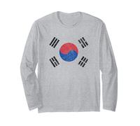 Corea del Sud Bandiera Nazionale Corea Anima Maglia a Manica