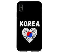 Corea del Sud Bandiera Vacanza Corea del Sud Cuore Corea Bandiera Cor Custodia per iPhone XS Max