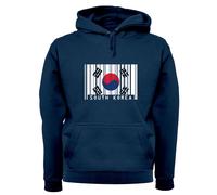 Corea Del Sud Codice a Barre Bandiera - Adulti Felpa/Maglione - Paese Love Live