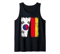 Corea del Sud Germania Mezza Bandiera Corea del Sud Patrimon Canotta