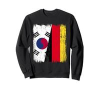 Corea del Sud Germania Mezza Bandiera Corea del Sud Patrimon Felpa