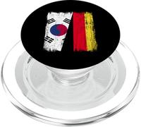 Corea del Sud Germania Mezza bandiera Corea del Sud Patrimon PopSockets PopGrip per MagSafe