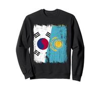 Corea del Sud Kazakistan Half Flag Maglia kazaka sudcoreana Felpa