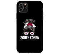 Corea del Sud Ragazza Disordinato Capelli Panino Orgoglioso Donne sudcoreane Custodia per iPhone 11 Pro Max