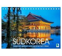 Corea del Sud: tra Mar Giallo e Giappone (Calendario da tavolo 2026 DIN A5 quer), Calvendo Calendario mensile: Viaggio a distanza e Viaggio da sogno: Impressioni dalla Corea del Sud (CALVENDO Luoghi)