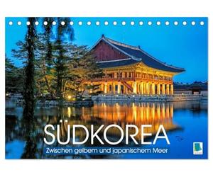 Corea del Sud: tra Mar Giallo e Giappone (Calendario da tavolo 2026 DIN A5 quer), Calvendo Calendario mensile: Viaggio a distanza e Viaggio da sogno: Impressioni dalla Corea del Sud (CALVENDO Luoghi)