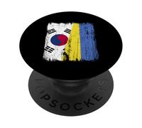 Corea del Sud Ucraina Maglia ucraina Sud Corea del Sud PopSockets PopGrip Adesivo