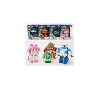 Corea giocattolo Robocar Poli - Transformer Robot 4 set (ROPOLI02S)