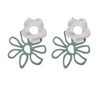 Corea Moda Dolce Semplice Dolce Colore Orecchini Geometrico Stallone Orecchino Festa Romantico Gioielli Regalo Per Le Donne Fiori Per Le Ragazze Pendenti Margherita Colorato Stalloni, Taglia unica