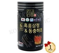 COREA N.1 Coreano 6 Anni Ginseng Nero e Baco da Seta Mushroom Sap 240g x 1EA ...