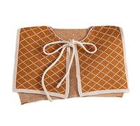 Corea Scialle per Camicetta Camicetta Donna A Scacchi | Colletto falso staccabile della camicia, accessori di abbigliamento, stampa del modello a scacchi, college coreano