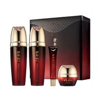 COREANA Cheonbibang 2Kinds SET SET CURA DELLA PELLE ANTI-ETÀ + regalo cosmeti...
