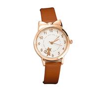 Coreano Casual Fashion Design Quartz Trendy Ladies White Cat Watch Ultime Donne Watch Nwi174, Caff, misura unica