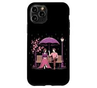 Coreano Dramma Coppia Rosa Cherry Blossom Scena Kdrama Amante Custodia per iPhone 11 Pro