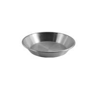 Coreano in acciaio inox pizza regina d'oro squisita e pratica -20cm teglia (argento)