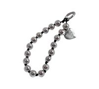 Coreano Love Heart Bead Colorful Phone Bracelet Repeat Catena Strap Hanging Cord Sweet for Phone