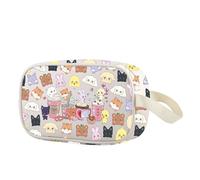 Coreano Music Group Clear Makeup Bag Boy Group Cartoon Character Merch K-pop Music Gift, Anime Straycbag Eu, Multiuso