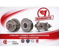 COREASSY TURBINA TURBOCOMPRESSORE MOTORI 1.3 MULTIJET MJT 55KW CASCO CCH74006