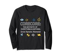 Corecore Aesthetic of Everything Collage Maglia a Manica