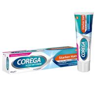Corega Crema adesiva ultra forte per protesi/terzi denti, 1 x 40 g
