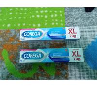 Corega XL Effective Denture crema adesiva ultra fissa forte confezione da 2