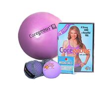 Coregeous Kit with DVD, Corgeous Ball, and Orginal Yoga Tune Up Balls by tuneupfitness