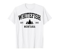 Coregone Regalo Whitefish Montana Whitefish Montana Ski Maglietta