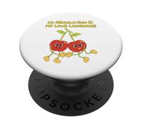 COREGULATION IS MY LOVE LANGUAGE PopSockets PopGrip Adesivo